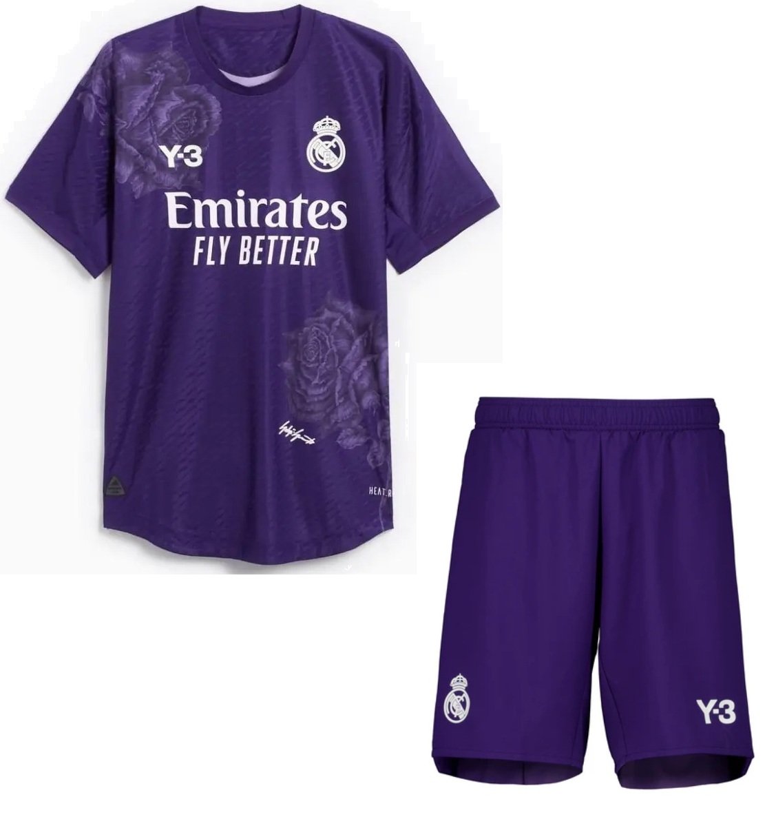 Kit infantil IV Real Madrid 2023 2024 Y-3 oficial 